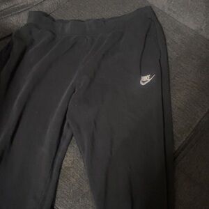 Nike Black Joggers with Logo